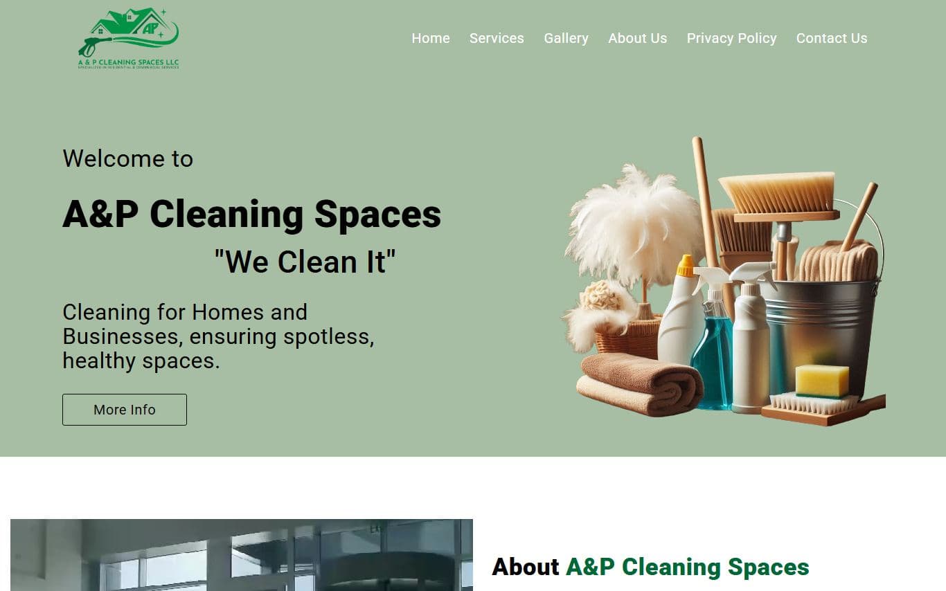 AP Cleaning Spaces: Services