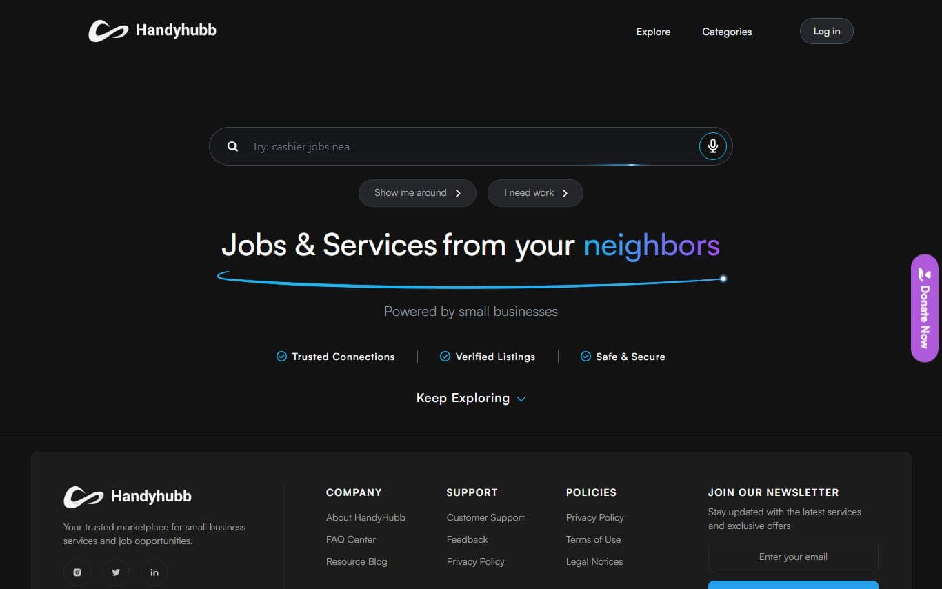HandyHubb: Marketplace