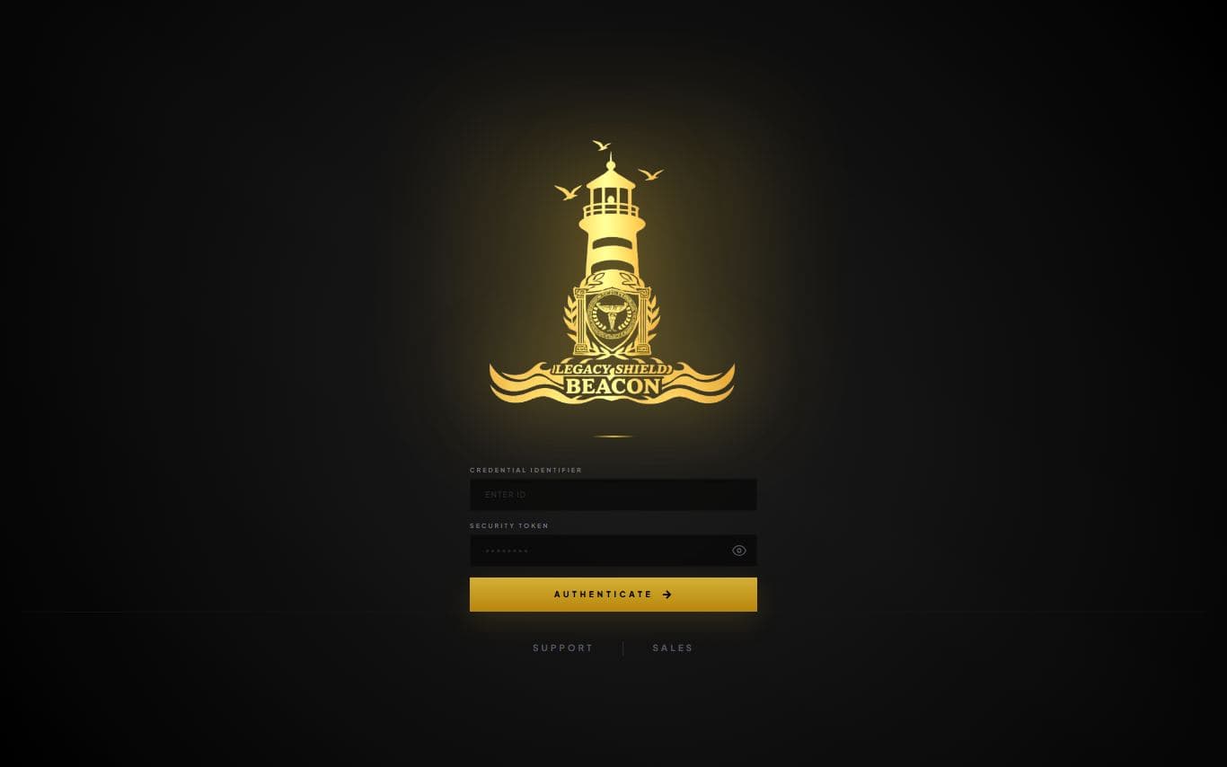 Legacy Shield: Web App