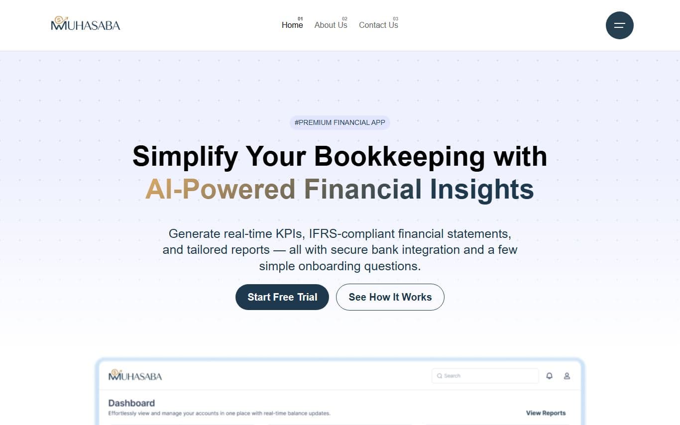 Muhasaba AI: Finance AI