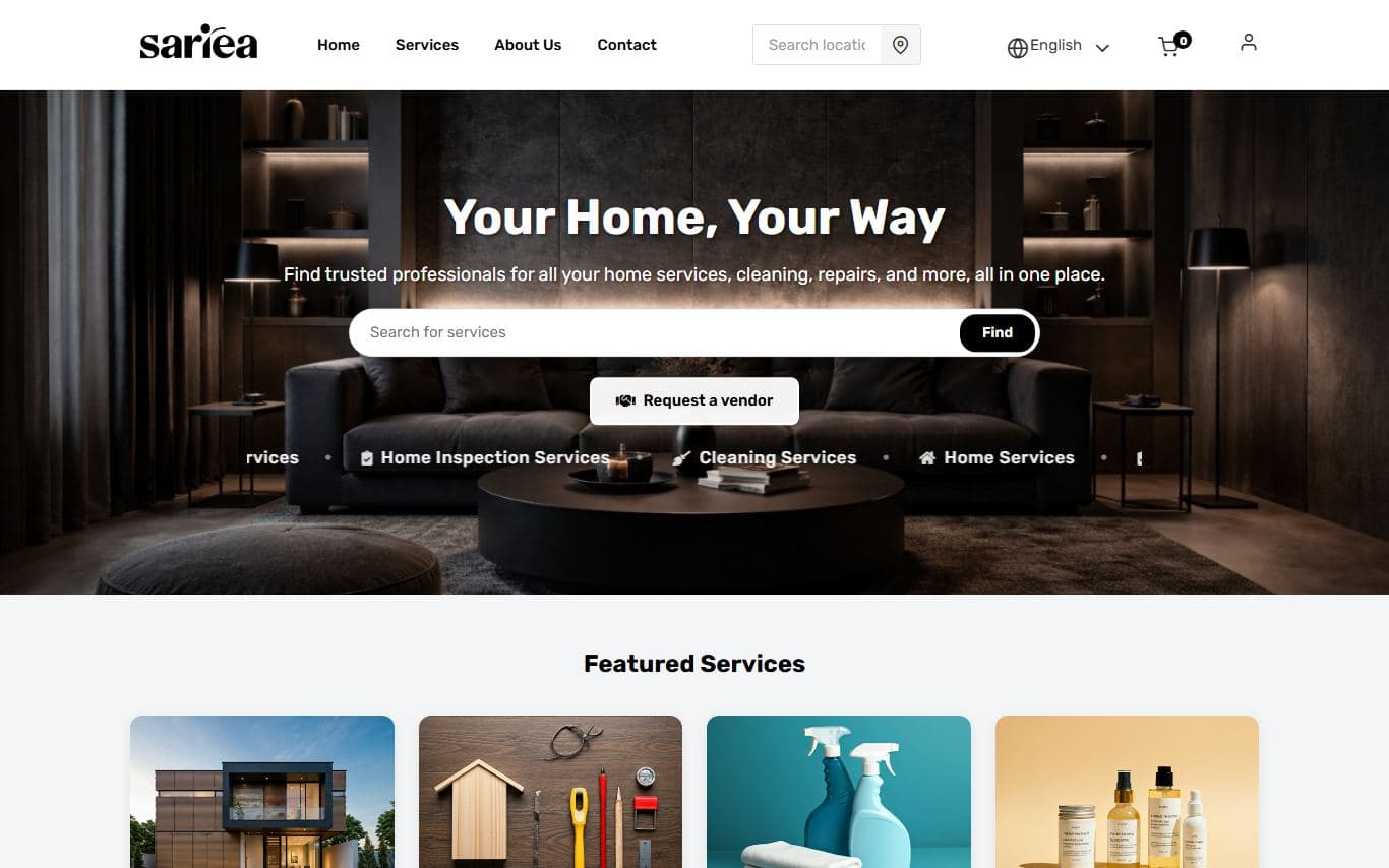 Sariea: E-Commerce